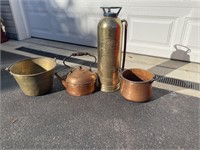 COPPER AND BRASS ITEMS