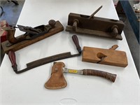 ANTIQUE WOOD WORKING TOOLS