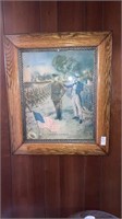 WWI 1917 framed print Pershing in France ‘Berlin