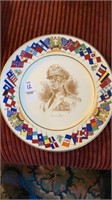 General MacArthur plate Salem China