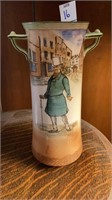 Royal Doulton Mr Micawber vase 8-1/2”