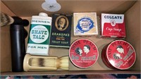 Lot of old shaving & hair advertising product