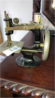 Miniature Singer sewing machine