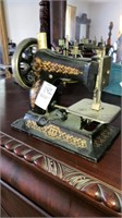 Small BW cast sewing machine