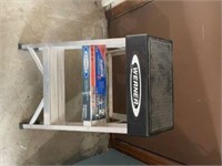 Werner step ladder and misc. plastic step stools