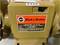Black & Decker 110V table grinder