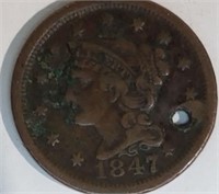 1847 One Cent