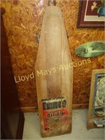 Vintage "Rid-Jid Automatic" Wood Ironing Board