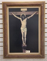 Reproduction of Diego Velasquez "Christ Crucified"