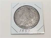 1884 Morgan Silver Dollar