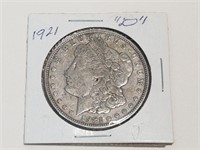 1921 " D " Morgan Silver Dollar