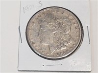 1921 " S " Morgan Silver Dollar