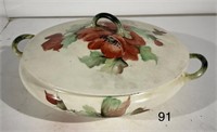 Antique Pope Gosser Hand Painted Soup Tureen