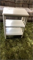White end table