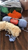 knitting and crochet yarn,