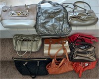 804 - LOT OF 9 LADIES PURSES