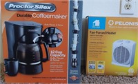 804 - PROCTOR SILEX COFFEE MAKER 7 SPACE HEATER