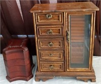 804 - LOT OF 2 JEWELRY BOXES