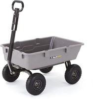 Gorilla Carts Poly Garden Dump Cart 10"