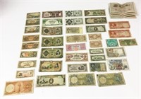 Large Group of Paper Currency