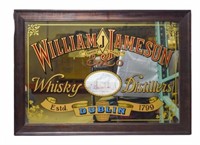 William Jameson Whisky Distillers Mirror