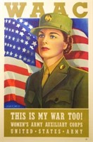 Dan V. Smith WAAC WWII Poster
