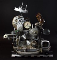 Richard Birkett Modern Found Objects Clock