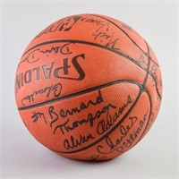 1980's Phoenix Suns Team Signed Basketball
