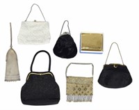 Grouping of Mesh & Beaded Bags