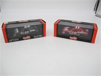 TWO CAR 1/43 SCALE QUARTZO COLLECTABLES