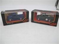 TWO 1950S TRUCKS 1/36 SCALE