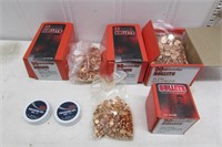 (4) Boxes) Full and partial of Hornady gas checks