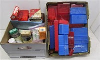 (2) Boxes – Assorted reloading supplies, includes