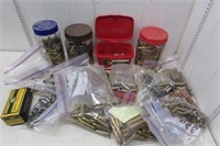 Large grouping of widely assorted fired brass