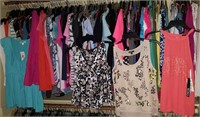 804 - HUGE LOT LADIES BLOUSES SIZE SMALL