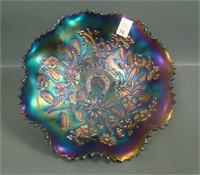 N'Wood Purple Goodluck Ruffled Bowl