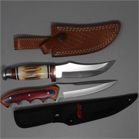 Black Hills Steel ( 9.75 In ) & Trophy Stag Knives