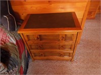 Heavy 3-drawer dresser with laminate top