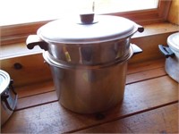 Stainless steel double boiler
