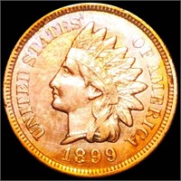 1899 Indian Head Penny CLOSELY UNCIRCULATED