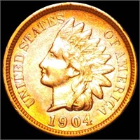 1904 Indian Head Penny CLOSELY UNCIRCULATED