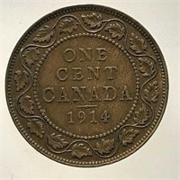 1914 Large Cent Canada