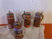 Anheuser Busch Collectible Steins