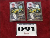 2 NASCAR Pocket knives