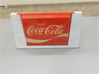 Coca Cola Metal/Plastic Sign - 18"x10"