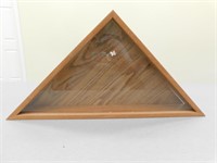Triangle Decorative Wooden Box