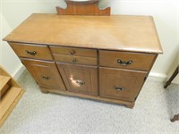 Antique Wooden Dresser 43"x17"x32"