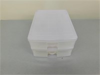 2 Tier Plastic Storage Container