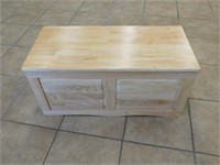 Wooden Toy Box 40"x18"x19"