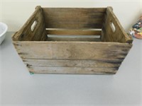 Antique Wooden Box 21"x15"x11"